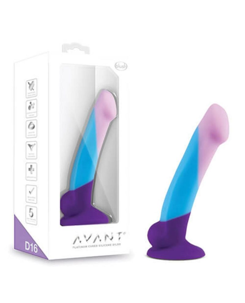 Avant Purple Haze D16 Silicone Dildo Allergy-Free Sex Products