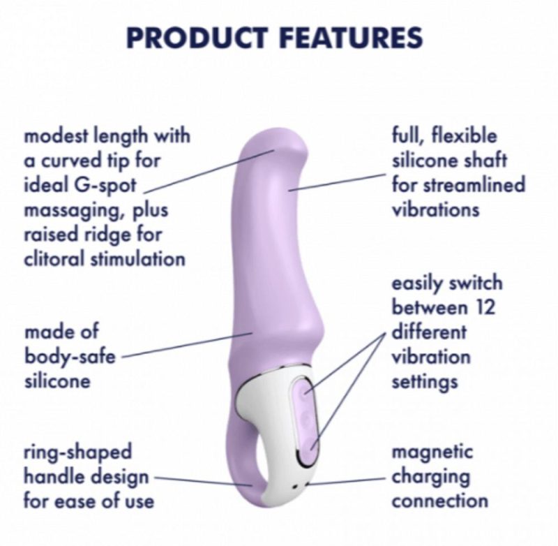 “Charming Smile” Vibrator Allergy-Free Sex Products