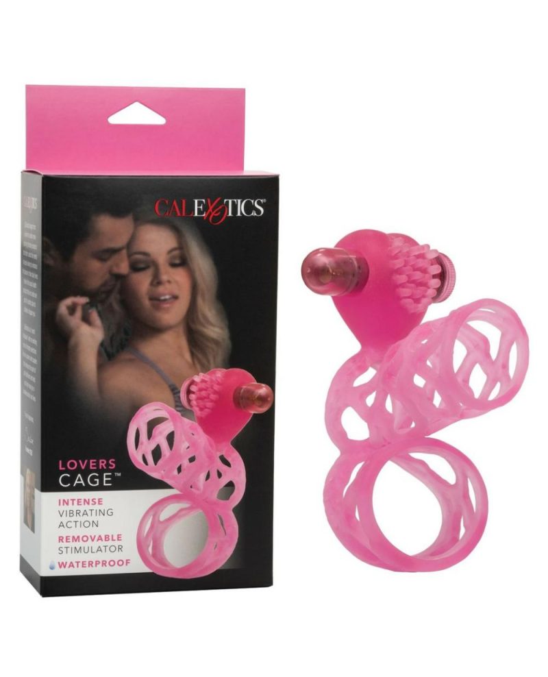 Couple’s Pleasure Cage With Vibration For Him