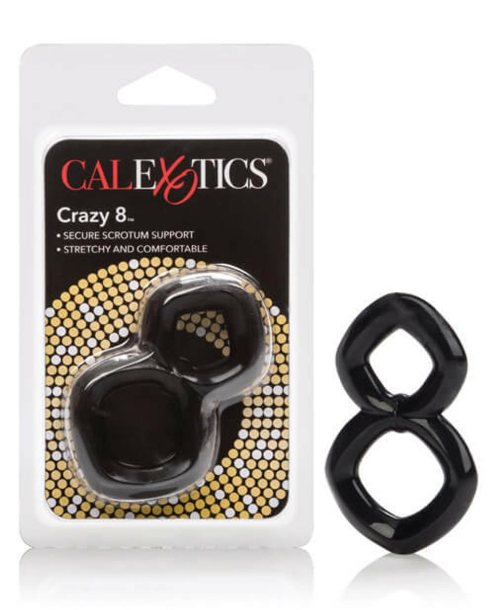 Crazy 8 Enhancer Double Cock Ring Cock Rings