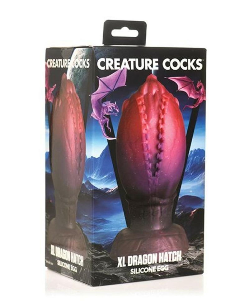 Creature Cocks Dragon Hatch Silicone Egg Anal Sex Toys