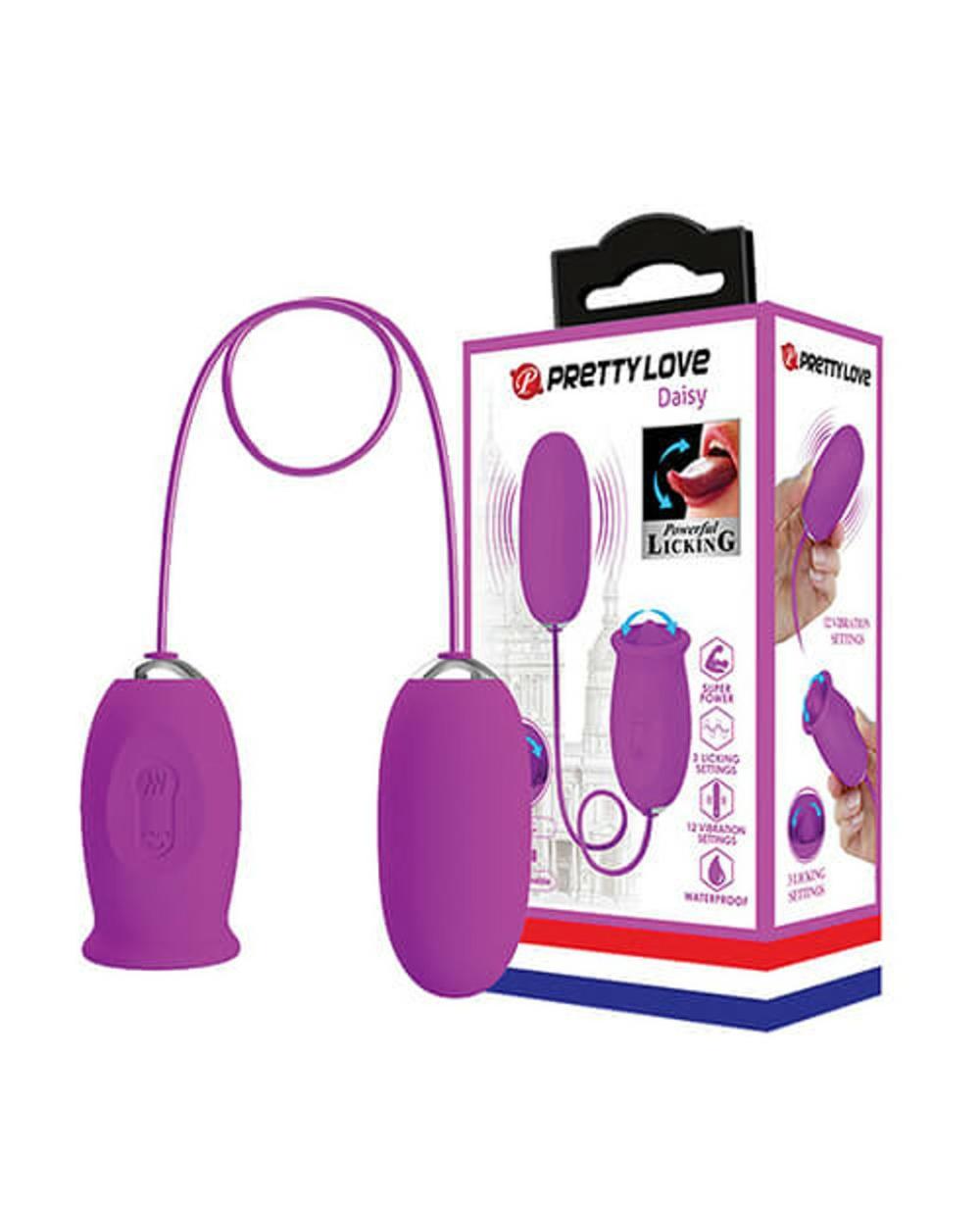 Daisy Clit Licker Plus Vibro Egg Clitoral