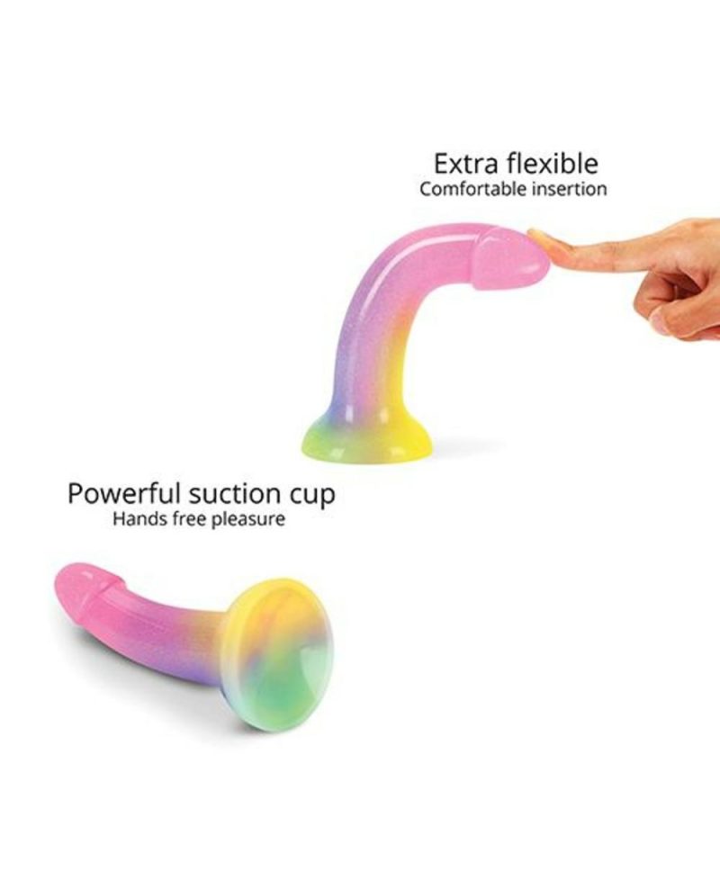 Dildolls Ombré Rainbow Stargazer Classic Dildos