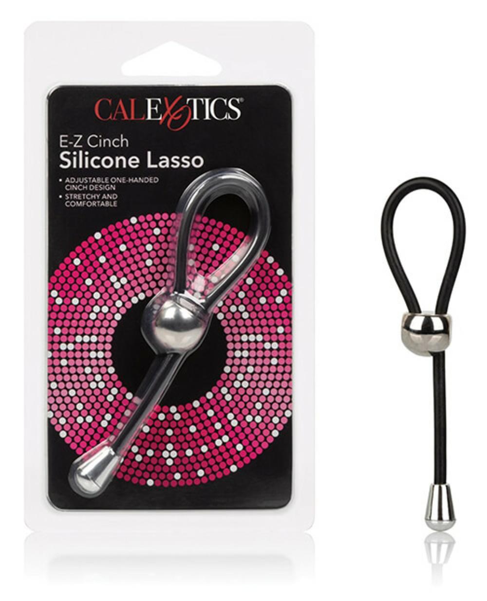 E-Z Cinch Silicone Lasso Ring Cock Rings