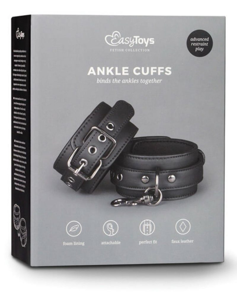 Easy Toys Adjustable Ankle Cuffs Beginner's Bondage