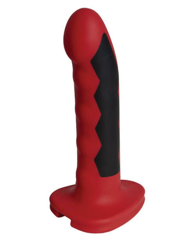 Electrastim Fusion Red/Black Komodo Dildo Bondage