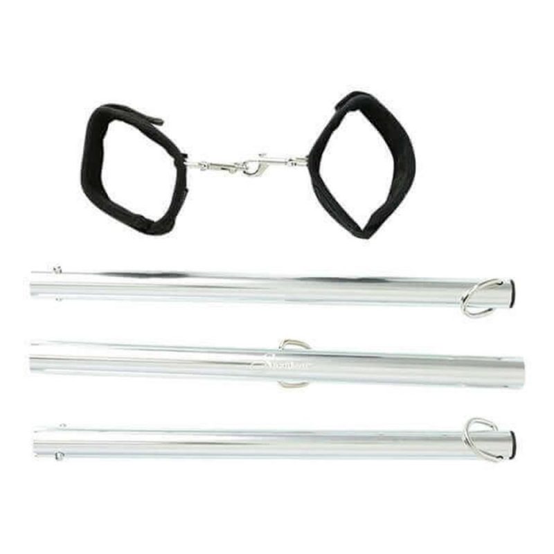 Expandable Spreader Bar & Cuffs Set Beginner's Bondage