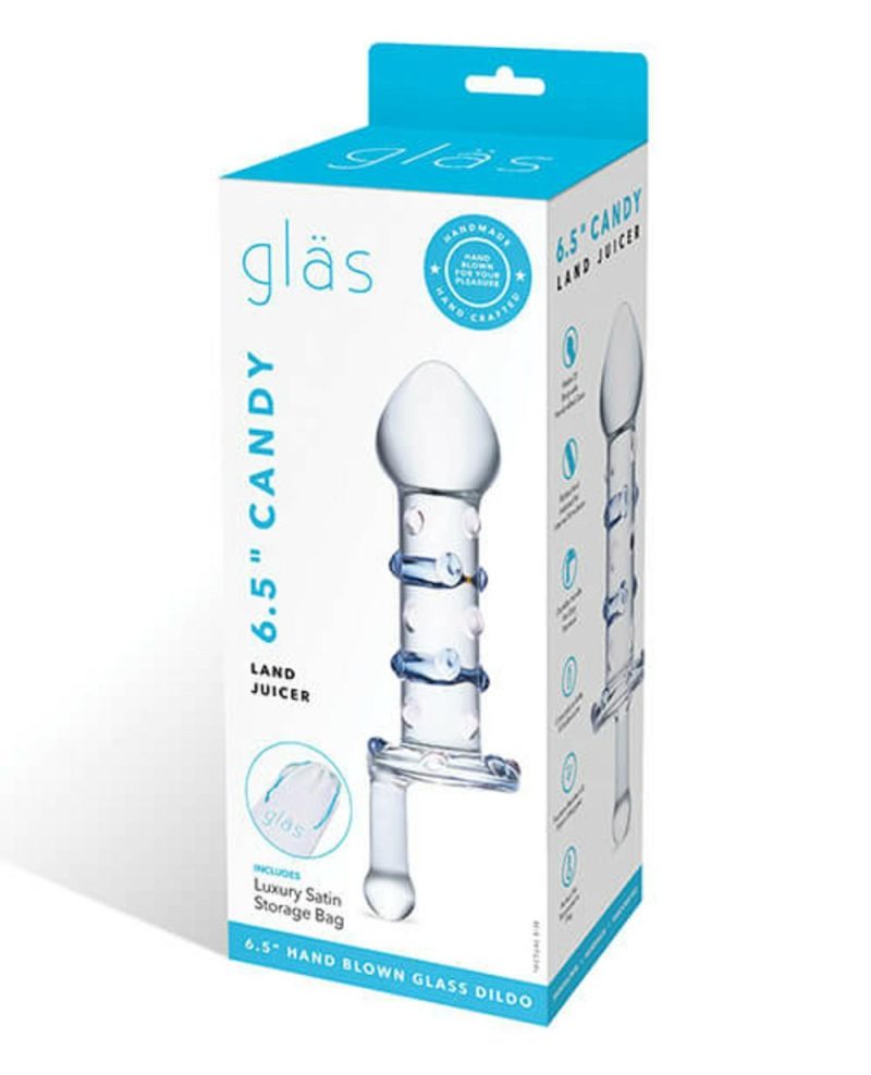 Gläs Toys Candy Land Juicer Dildo Doldo Sex Toys