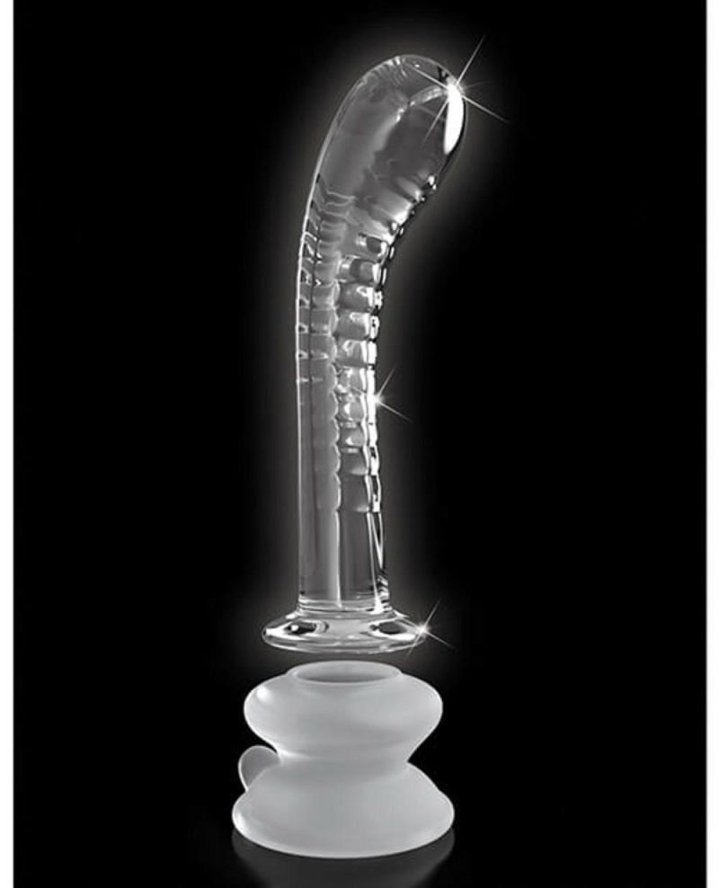 Icicles #88 Glass G-Spot Dildo With Suction Cup Doldo Sex Toys