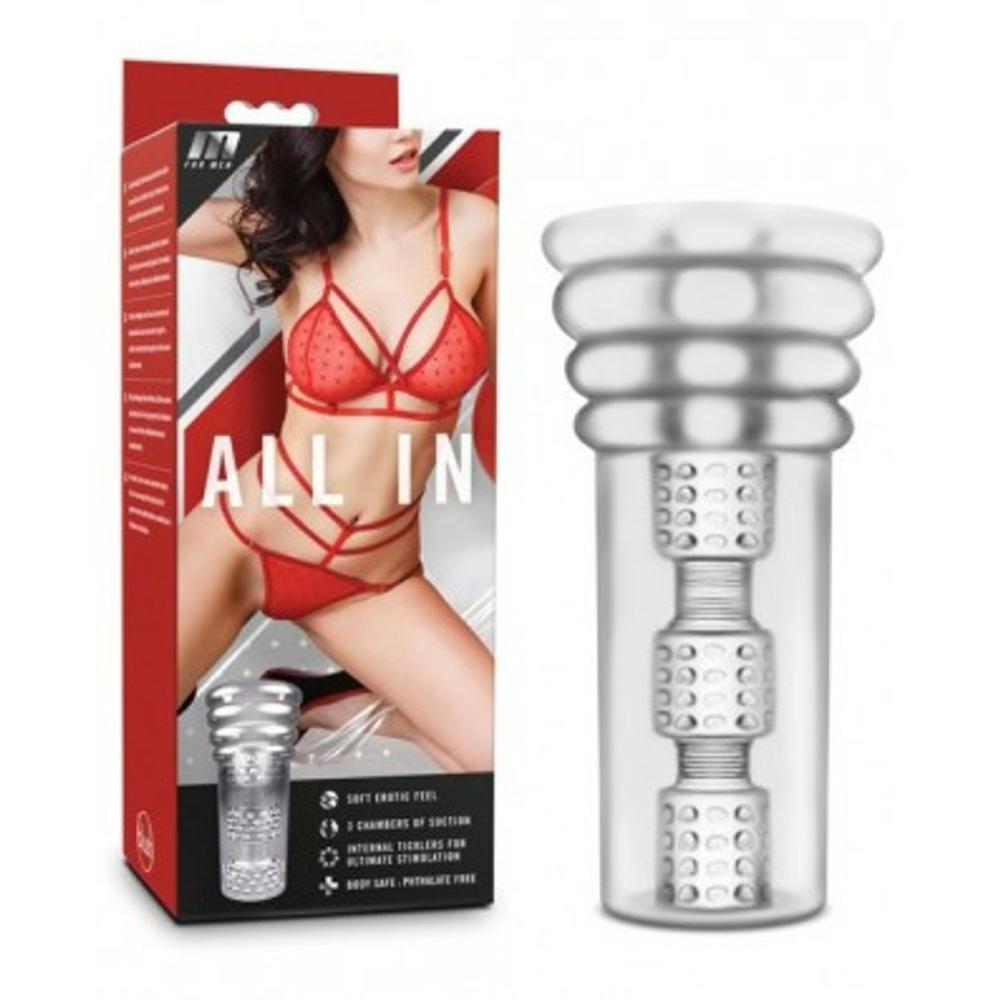 M For Men All In Stroker – Clear For Him