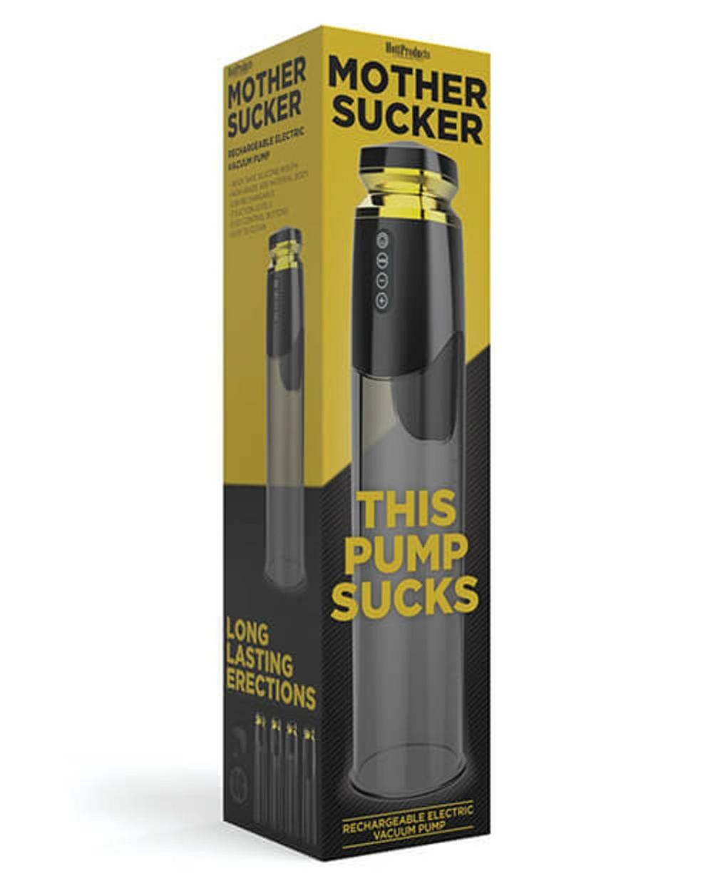 Mother Sucker Rechargeable Penis Pump Erectile Dysfunction Toys