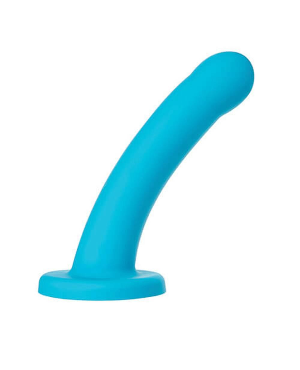 Nexus Solid Silicone 8″ Turquoise Hux Dildo Allergy-Free Sex Products