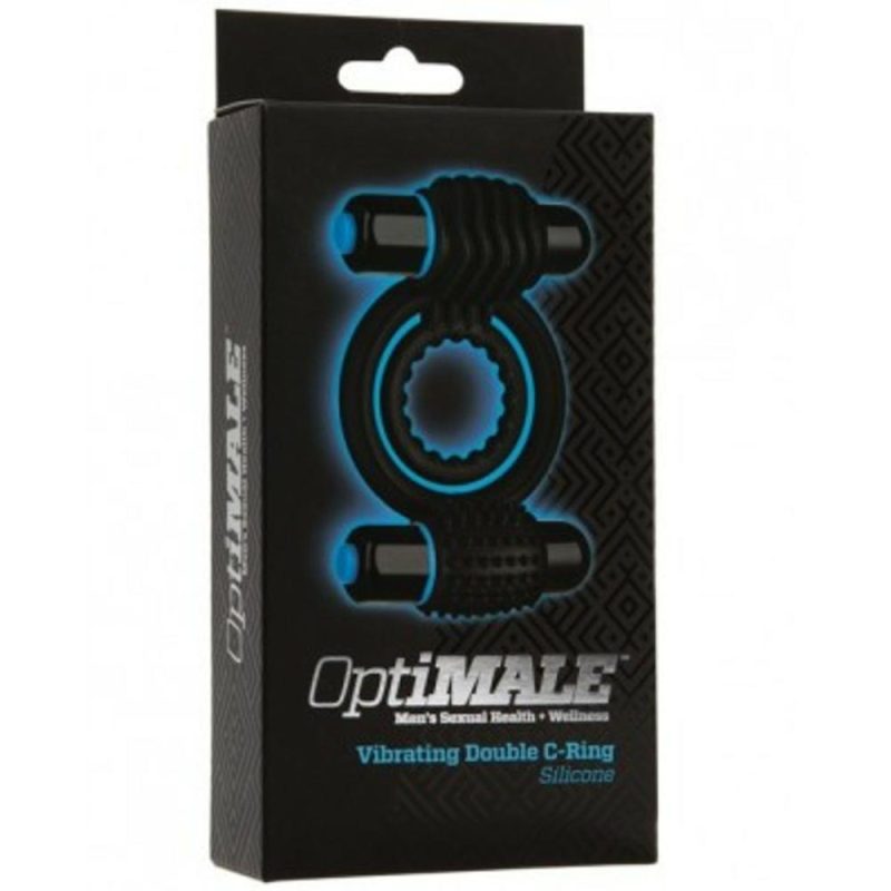 Optimale Vibrating Double Couple’s C-Ring For Him