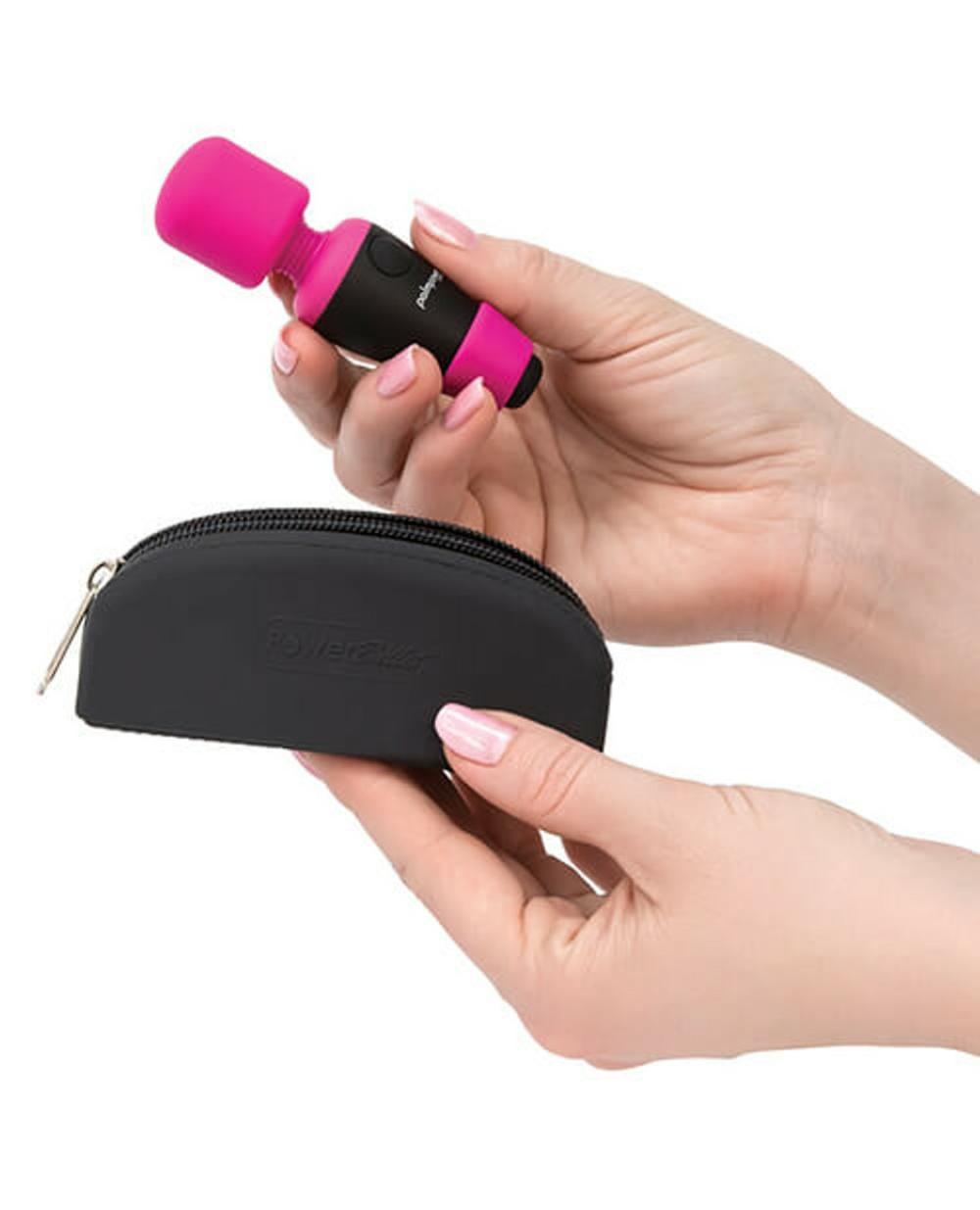 Palm Power Pocket Vibe With Carrying Case Clitoral