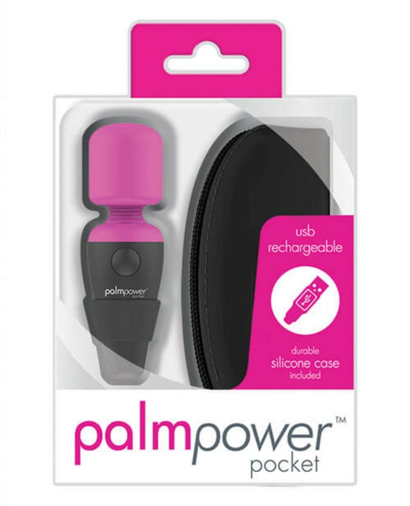 Palm Power Pocket Vibe With Carrying Case Clitoral