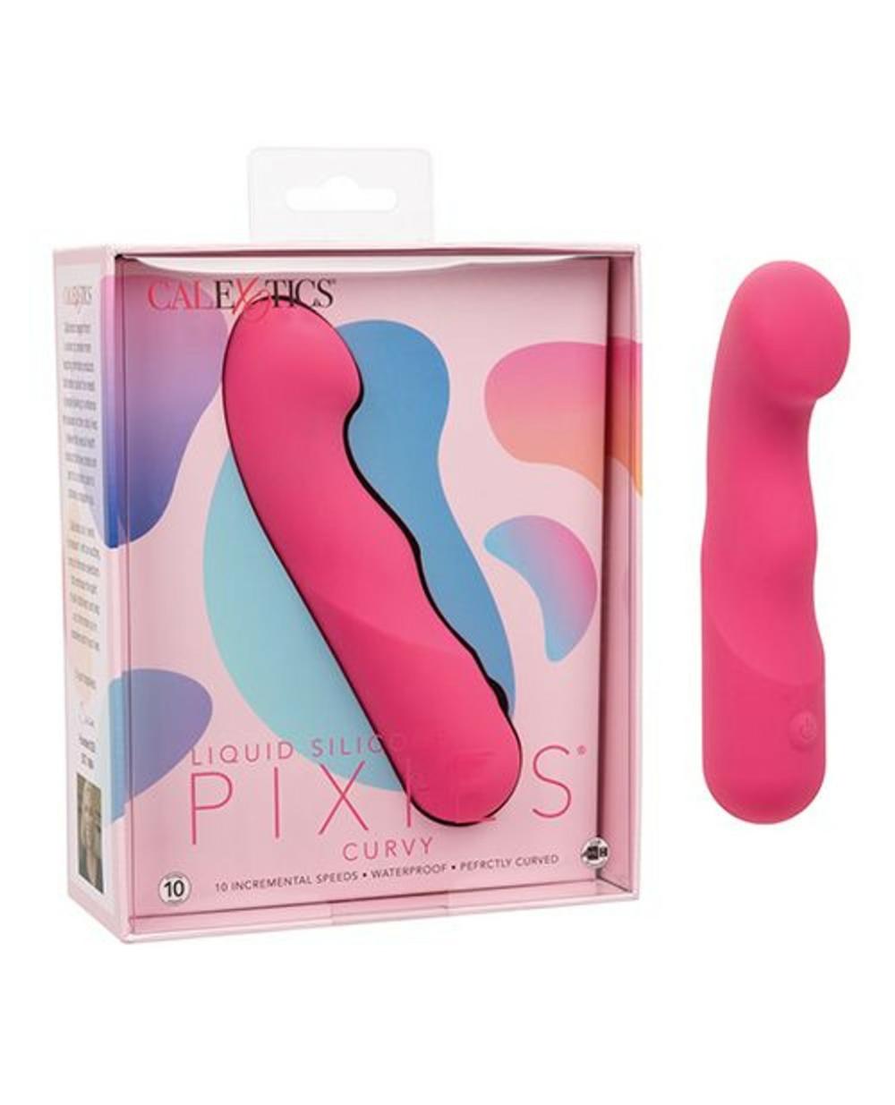 Pixies Liquid Silicone Curvy Mini G G-Spot