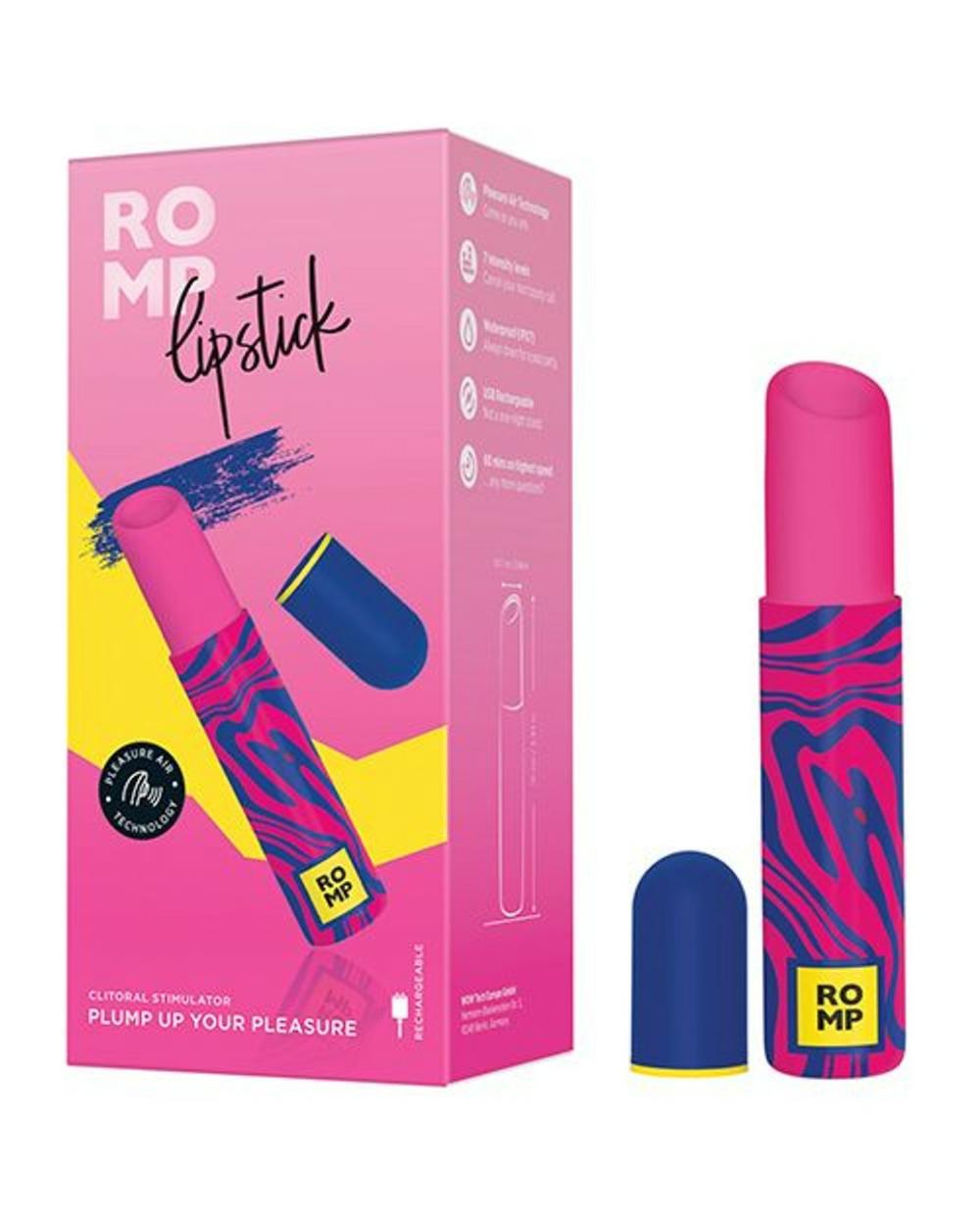 Romp Pleasure-Air Lipstick Air-Suction Toys