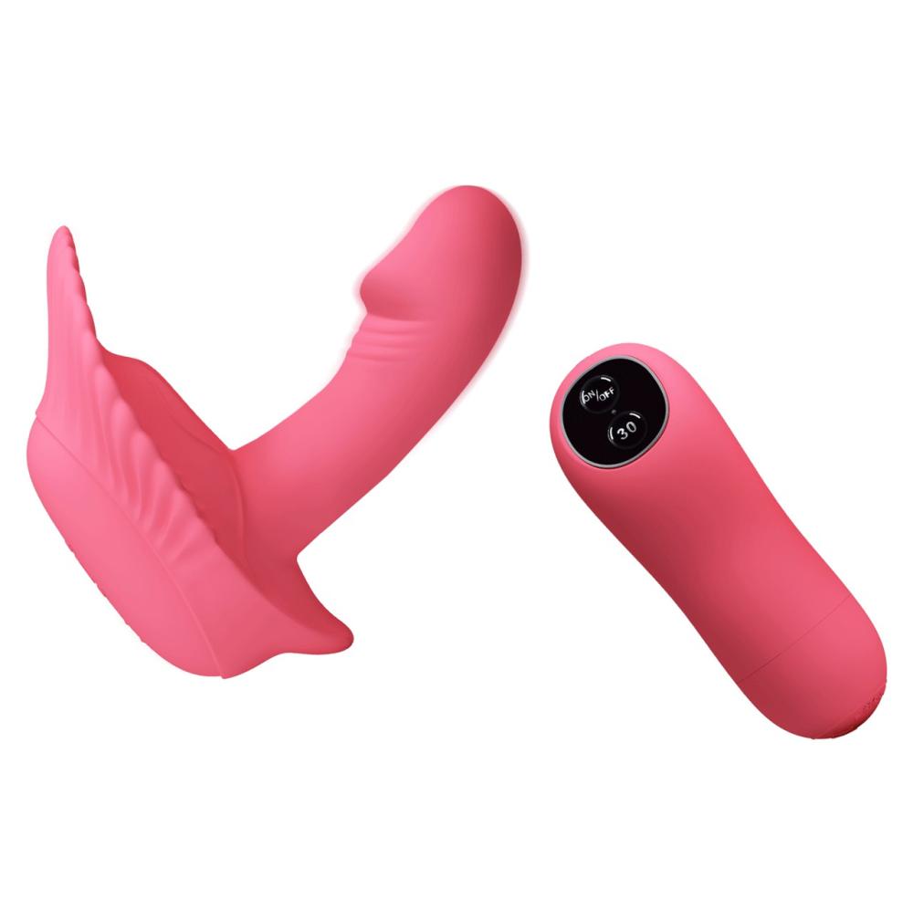 Secret Clamshell Wearable Remote Vibe Remote-Control Vibrating Panties