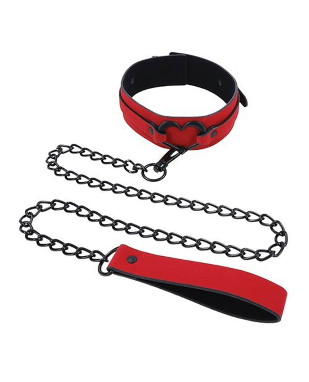 Sex & Mischief Amor Collar And Leash Beginner's Bondage