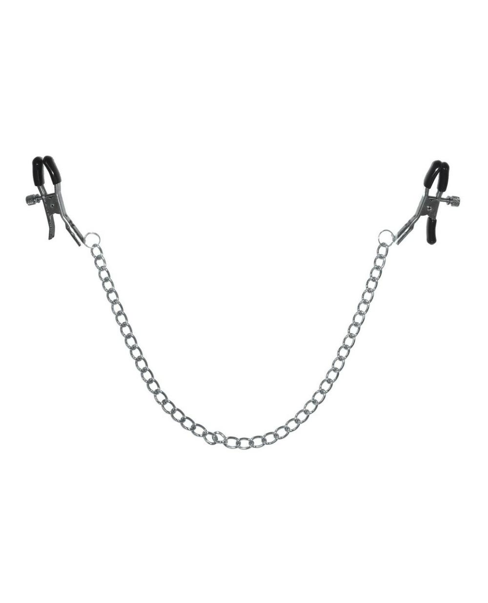 Sex & Mischief Chained Nipple Clamps Bondage