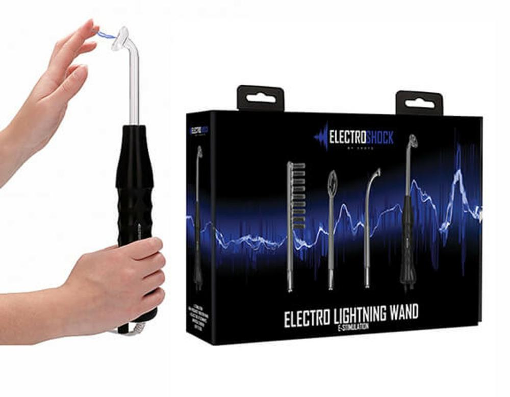 Shots Electroshock Lightning Wand Kit Bondage