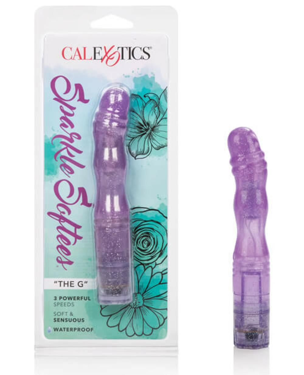 Sparkle Softees Purple G Vibrator G-Spot