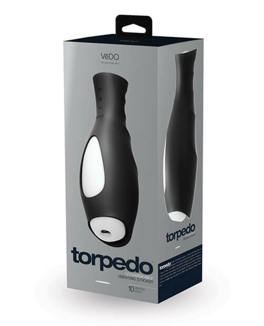 Vedo Torpedo Vibrating Rechargeable Stroker For Him