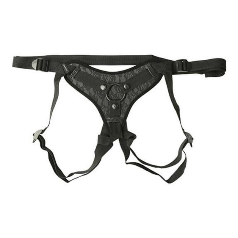 Midnight Lace Strap-On Harness Beginner's Bondage