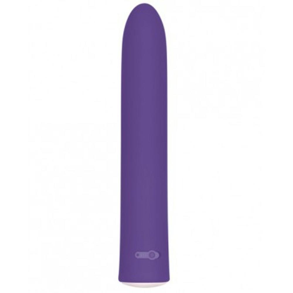 Rechargeable Slim Vibrator  – Purple Classic