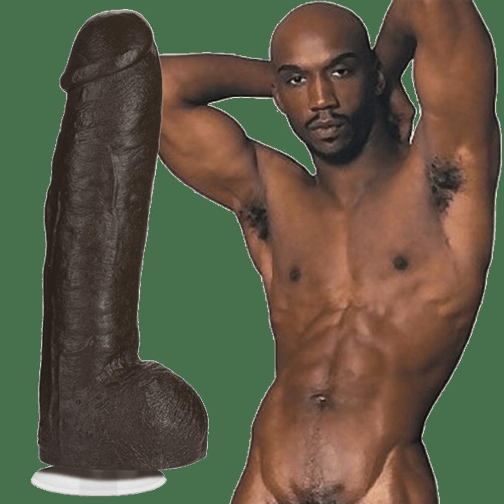 Bam Realistic Ebony Dildo – 13″ Anal Sex Toys